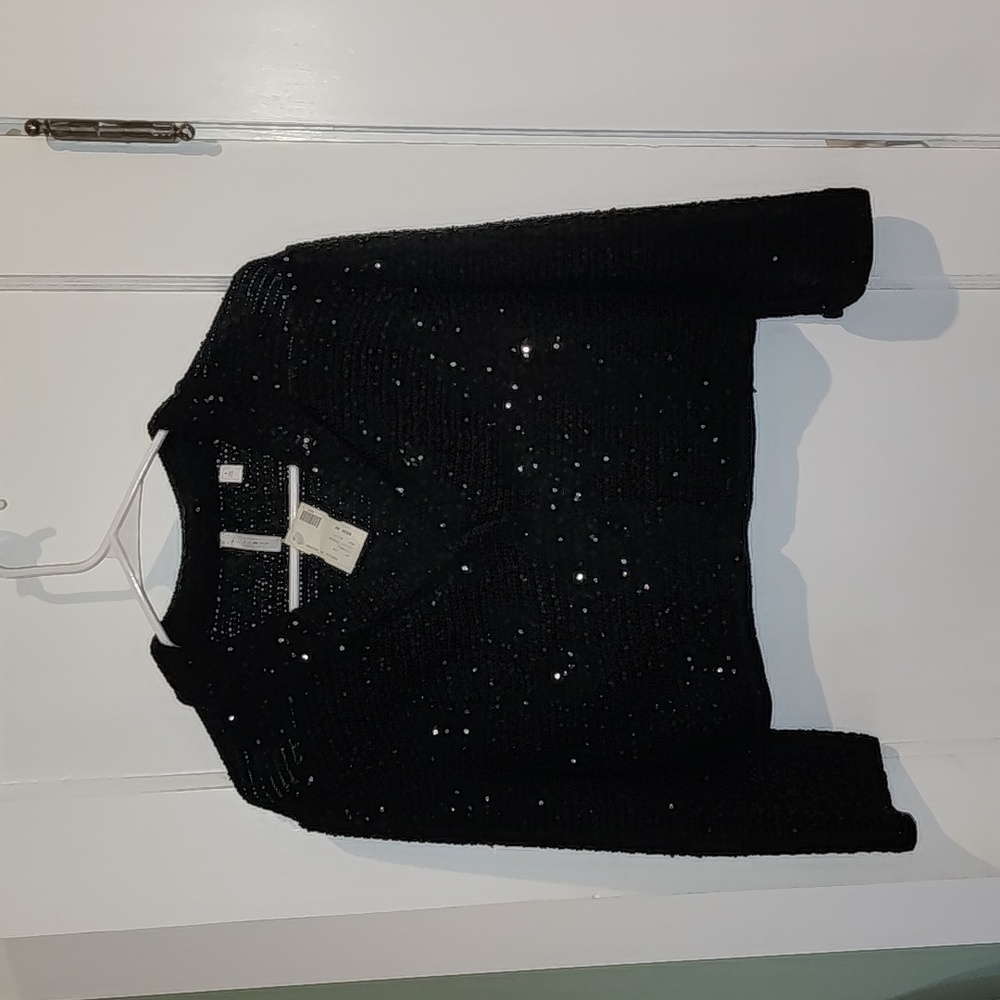 IISLI Tiffany Hand Crocheted Sequin Blazer